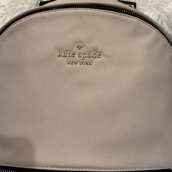 🎉Host Pick🎉Kate Spade Chelsea Large Nylon Warm Beige Backpack - Picture 3 of 15